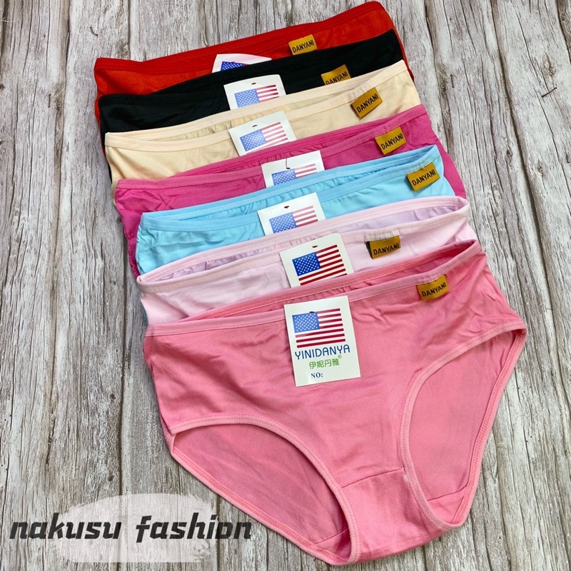 Nakusu 12Pieces Yinidanya Cotton Panty Ladies Panty Women's Panties