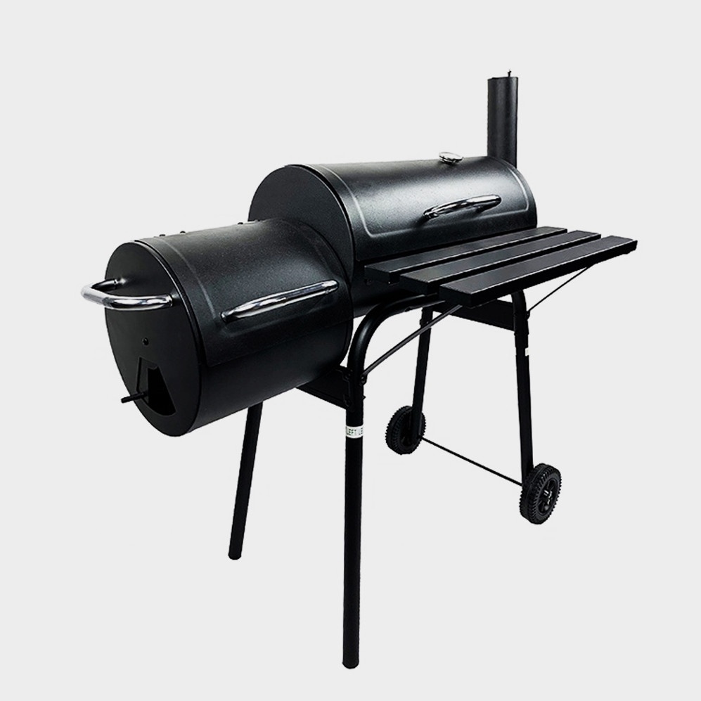 Pellet Offset Charcoal Smoker Grill (2 in 1 Grill and Smoker) Shopee