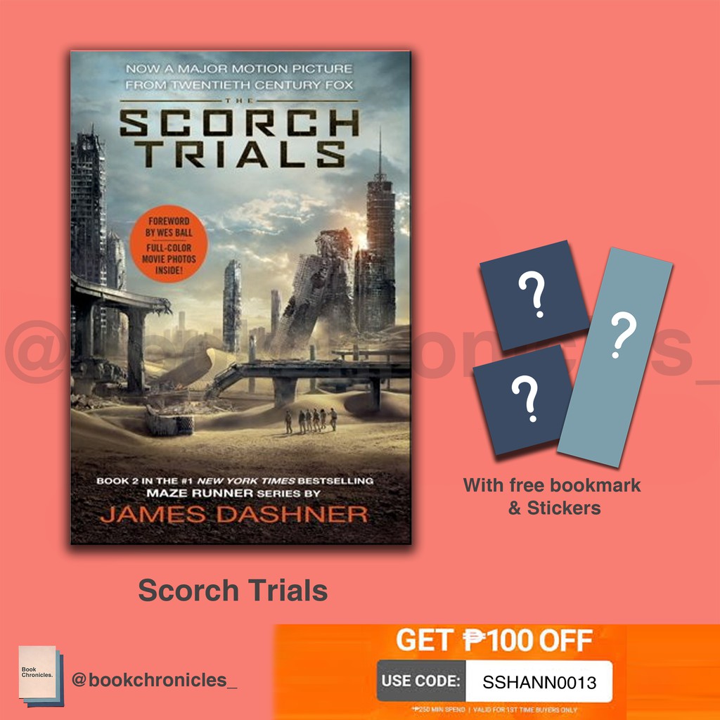 Maze Runner The Scorch Trials Movie Tie In Edition Shopee Philippines