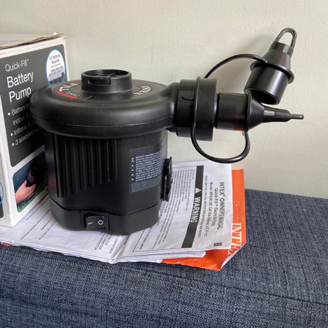 Intex Air Pump Battery Operated 6 C Batteries Shopee Philippines