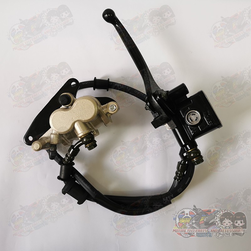 LJ Motorcycle front caliper with brake master up set xrm / wave(break