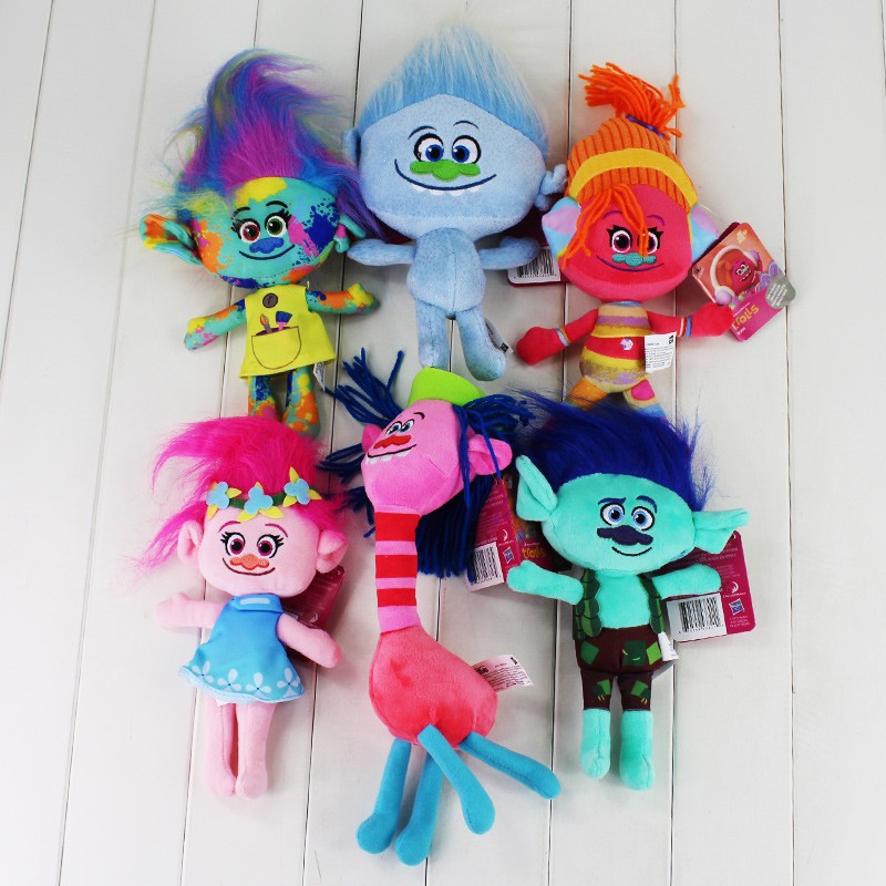 trolls plush dolls