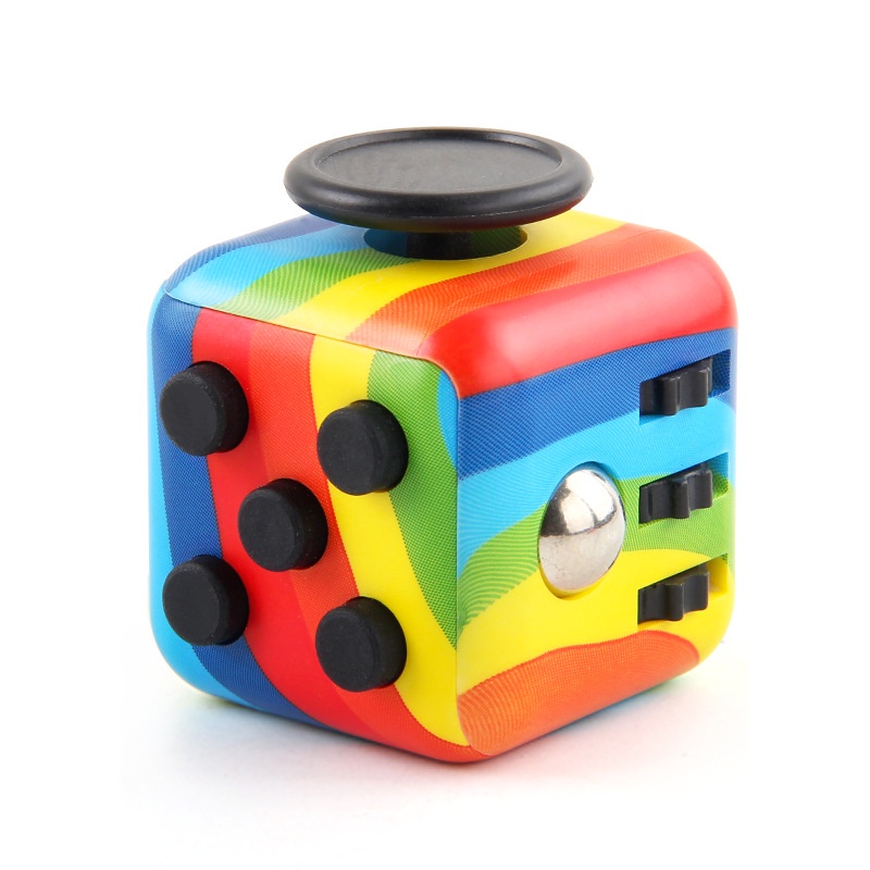 Figit Fidget Cube UK Box Fiddle Toys Figet Dice Stress Cubes  Kids Gadget 