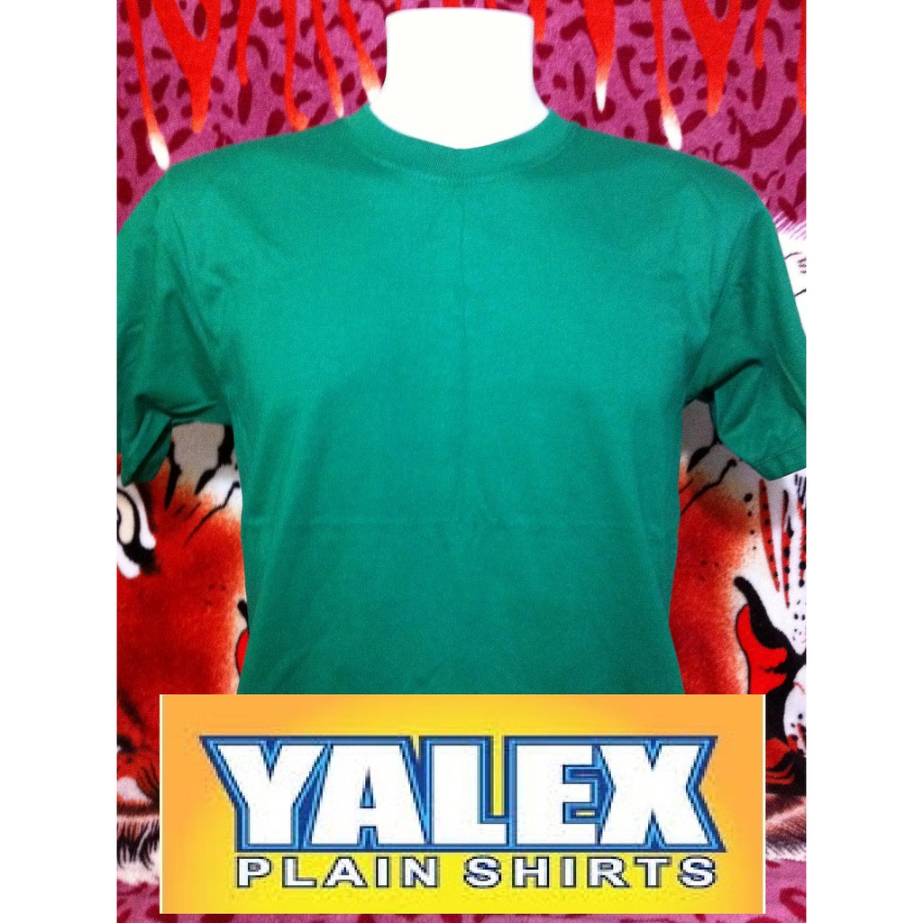 COD Yalex Plain Shirt ( Emerald Green Shirt / Roundneck )-NO MINIMUM ...