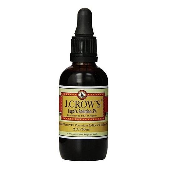Healthy J.CROW'S Lugol's Iodine Solution 60ml