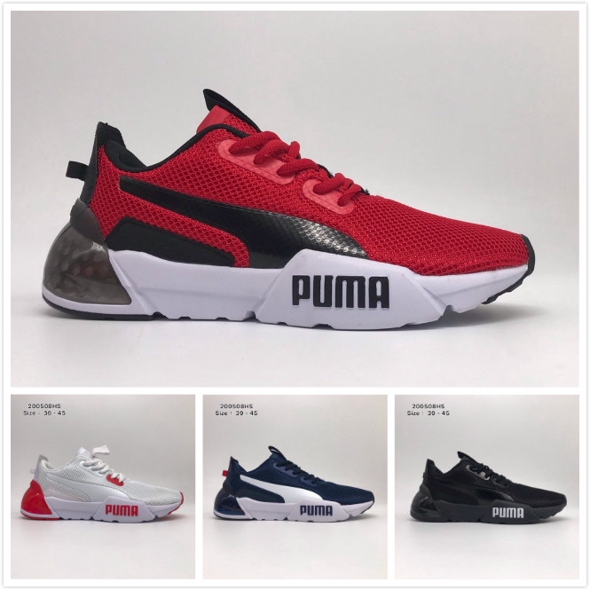puma slip on running shoes