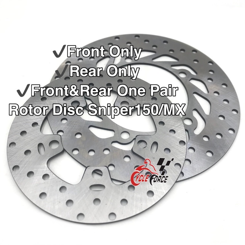 rotor disc sniper 150 mx sniper 155 front、rear or one set | Shopee ...