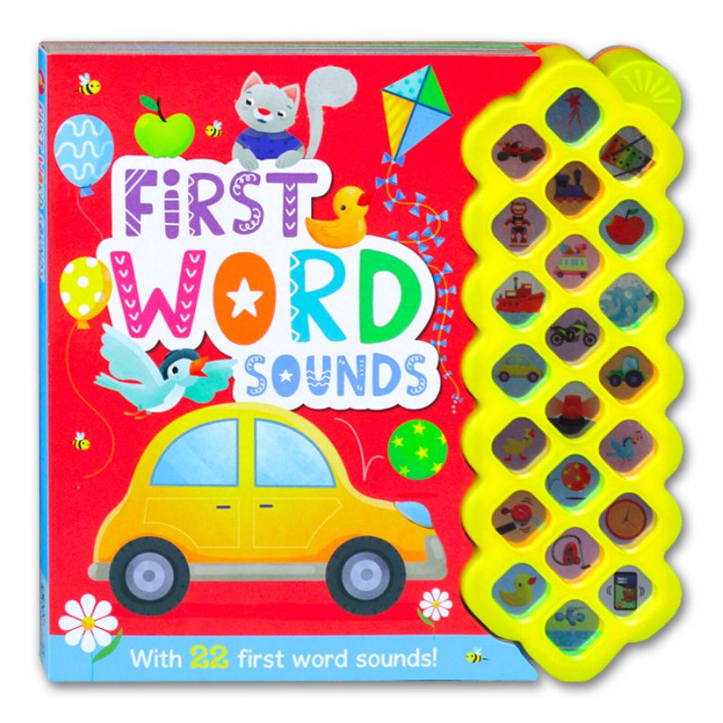 First Word Sounds Board Book With 22 Animal Sounds! | Shopee Philippines