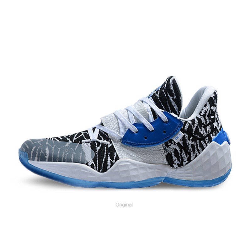 Harden Vol 4 Black White Blue Basketball Shoes For Men OEM Fashion Sport  Sneakers | Shopee Philippines
