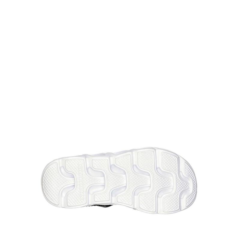 SKECHERS HYPNO-SPLASH BOYS'S LEISURE SHOES - BLACK SYNTHETIC/ WHITE TRIM