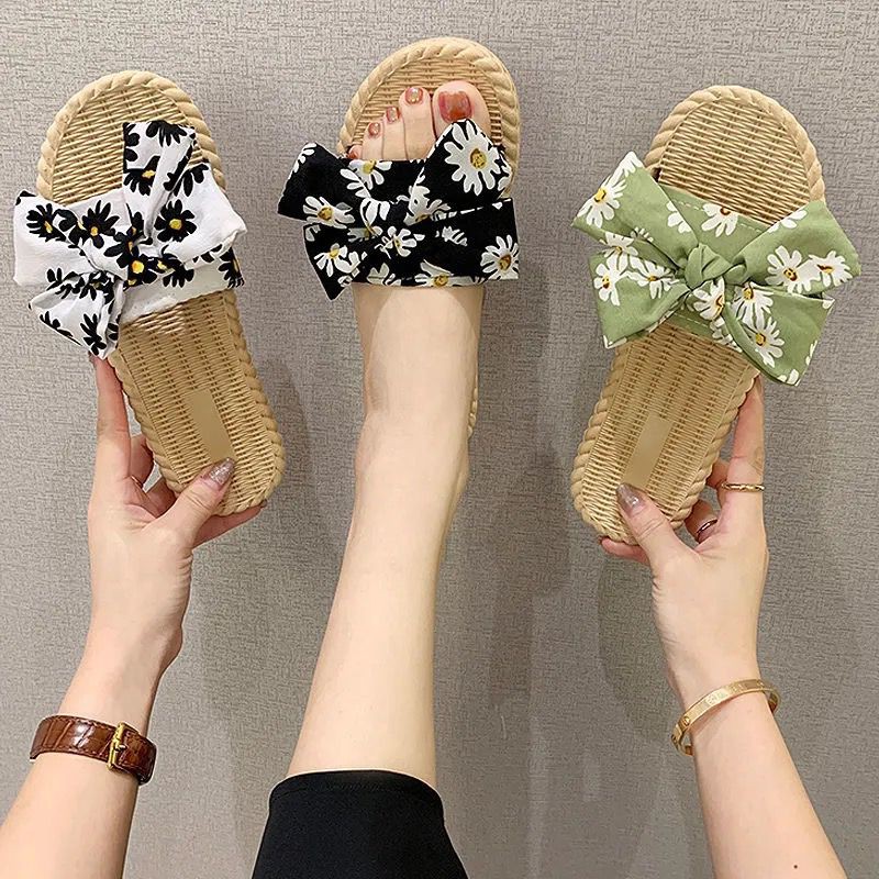 【gxg】New Style Houes sliper Korean Flat Sandals | Shopee Philippines