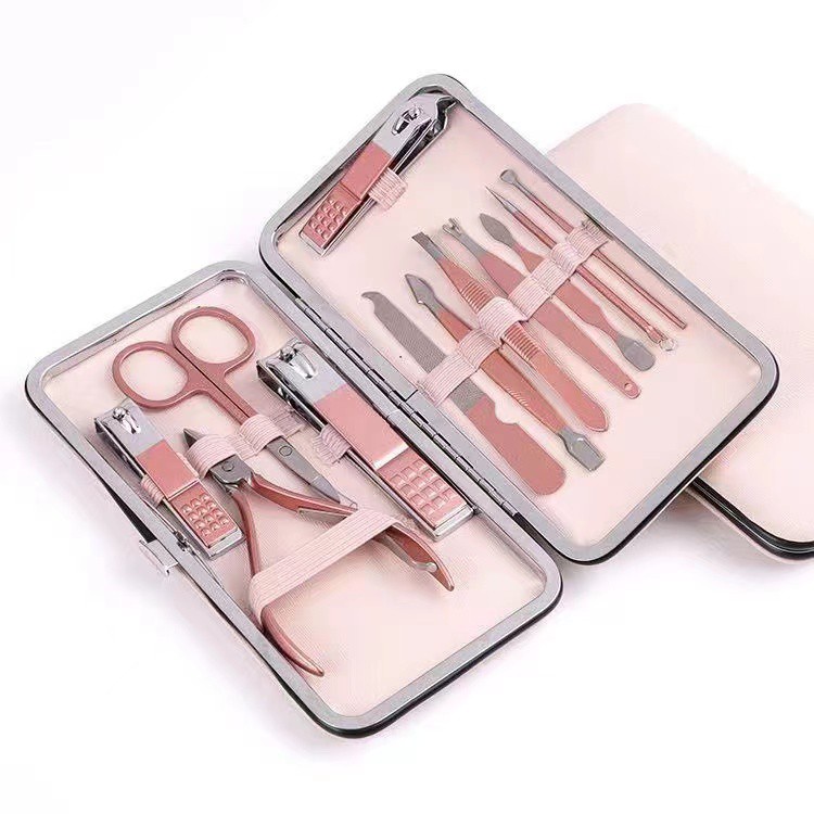 DW Manicure 12in1 Nail Care Pack Set Stainless Nail Clipper ...