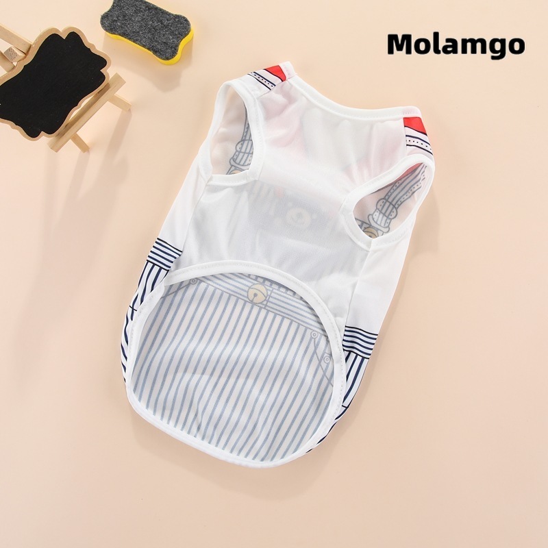 MOLAMGO Thin Spring Puppy Vest Clothes #3