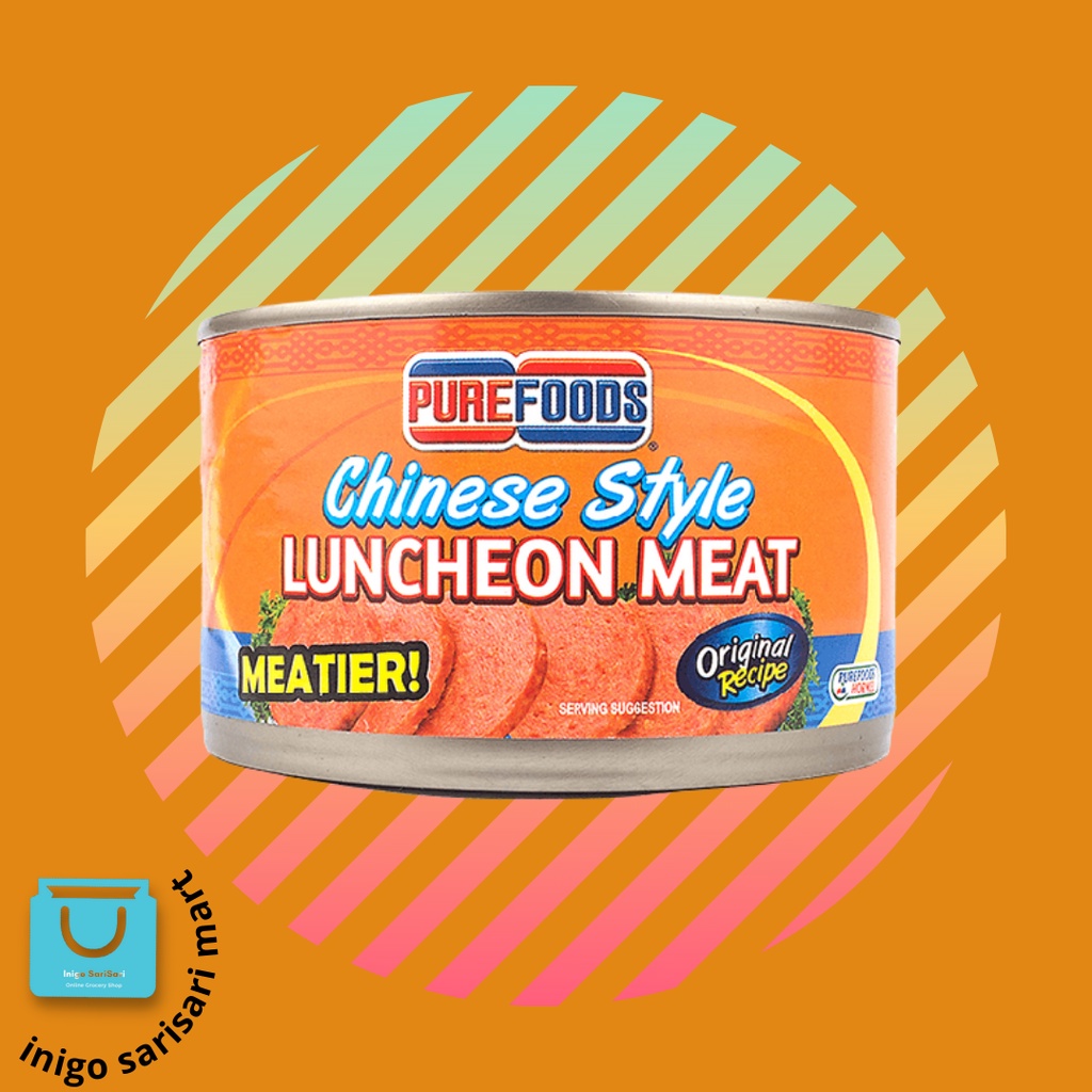 Purefoods Chinese Style Luncheon Meat 350g FH Shopee Philippines