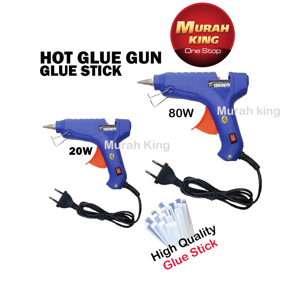 Hot Glue Gun Adhesive Melt Glue Gun Glue Stick 20W 80W / Professional