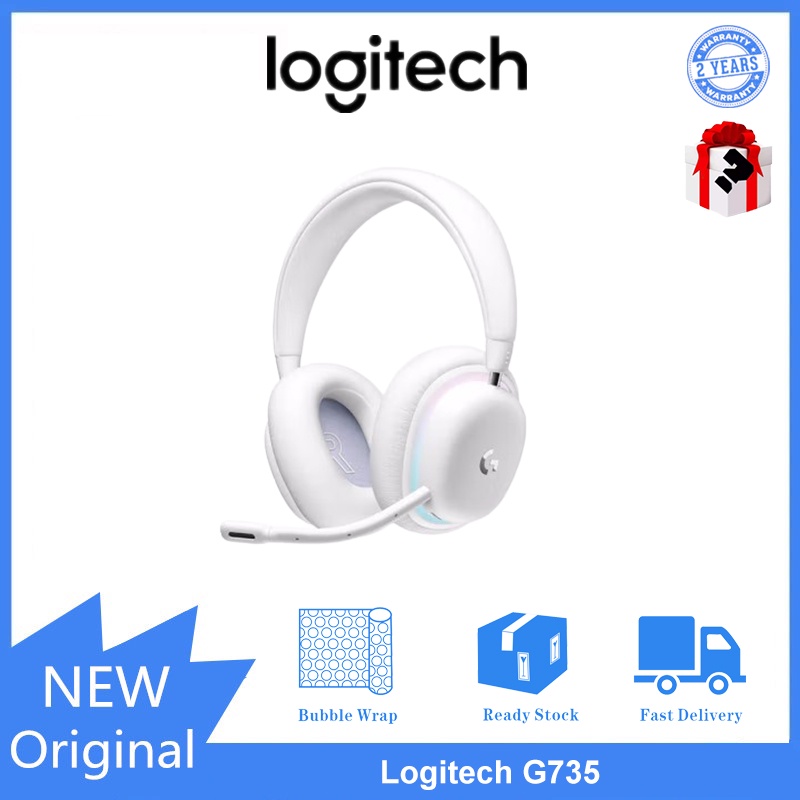 Logitech G735 Aurora Wireless Gaming Headset Microphone Wired Bluetooth