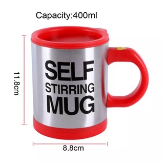 CQW.NO1 Automatic Self Stirring Mug Auto Mixing Coffee Cup #8