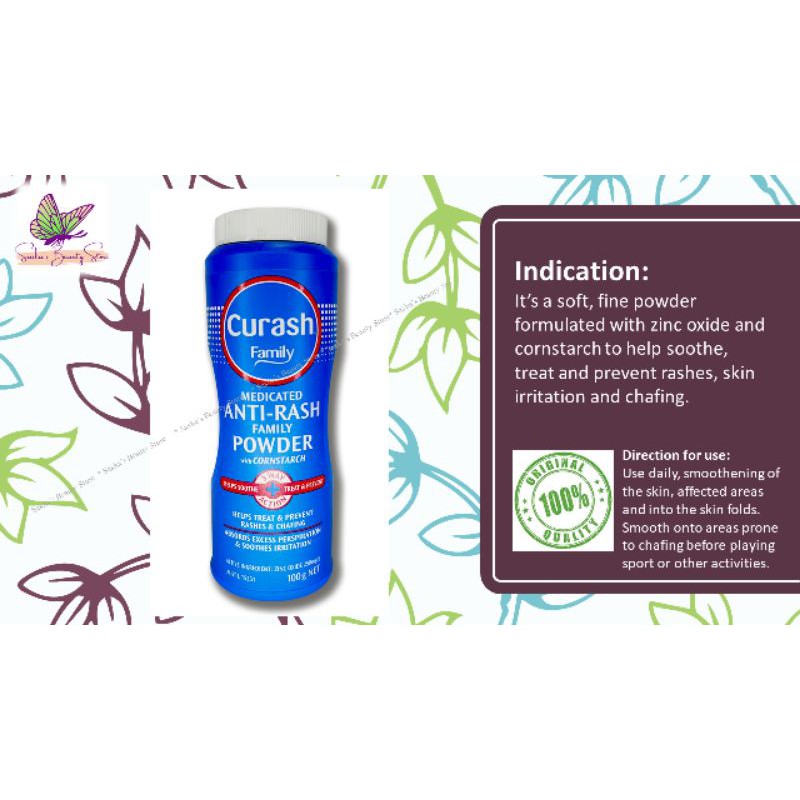 curash baby powder