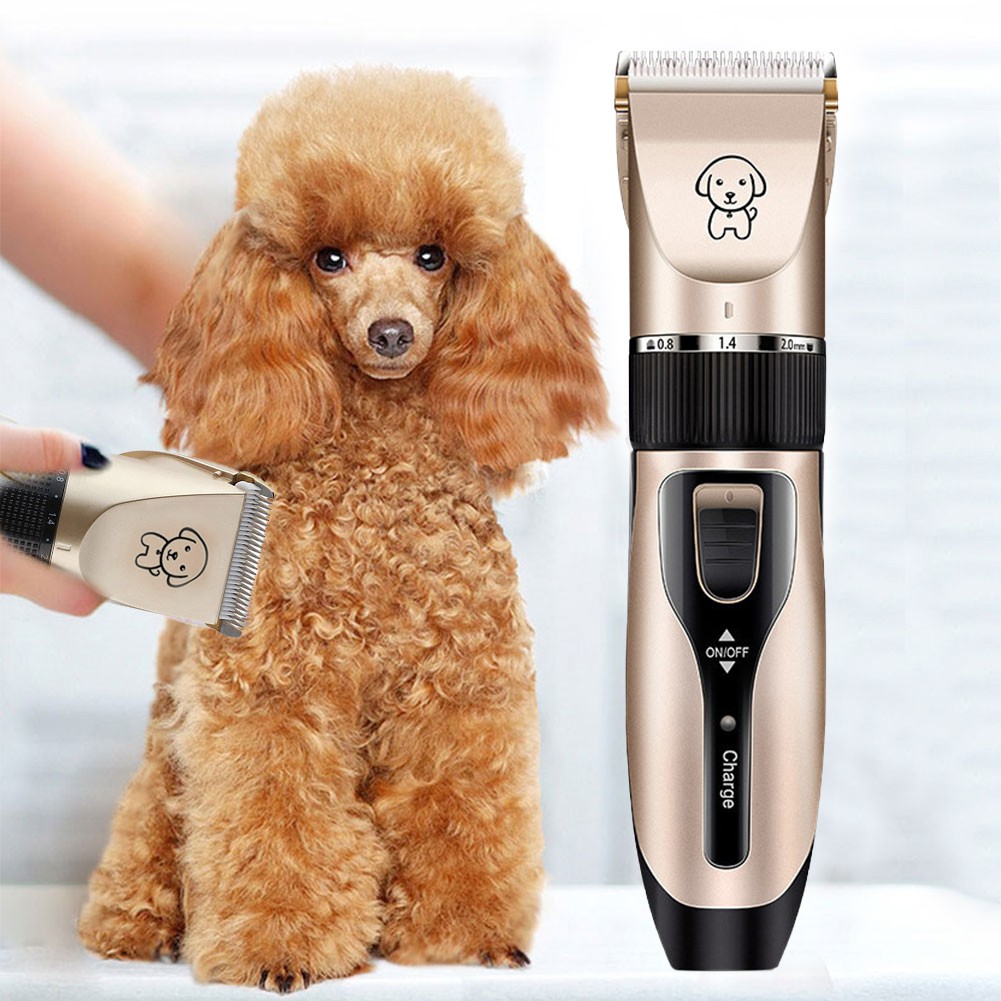 cordless dog hair clippers