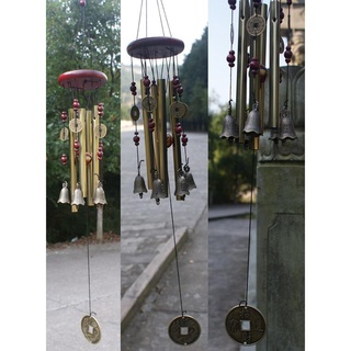 【Hot sale】✑☞Ver/COD☜Outdoor Living Wind Chimes Yard Garden Tubes Bells Copper  Home Yard