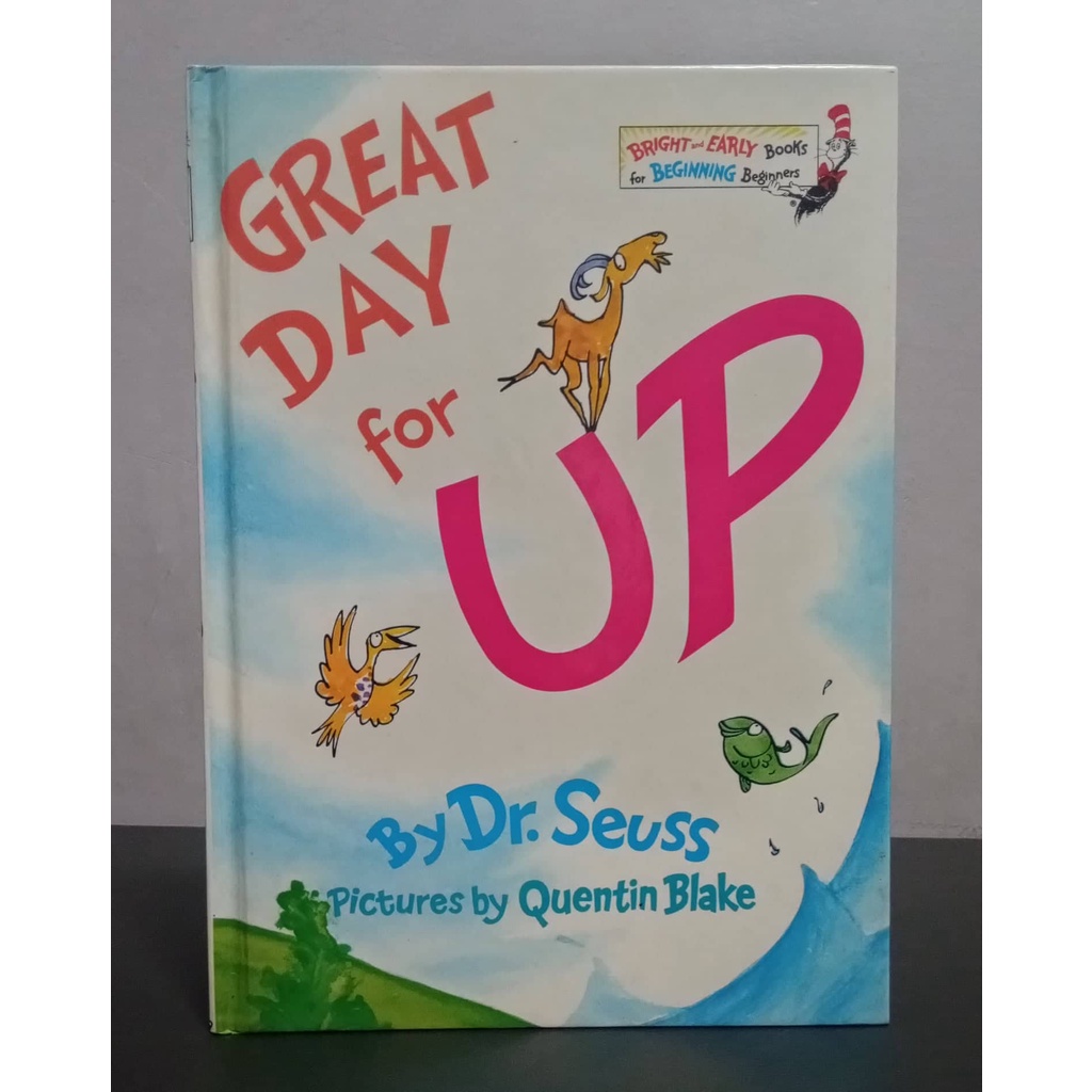 Great Day for Up by Dr. Seuss (hardbound) | Shopee Philippines