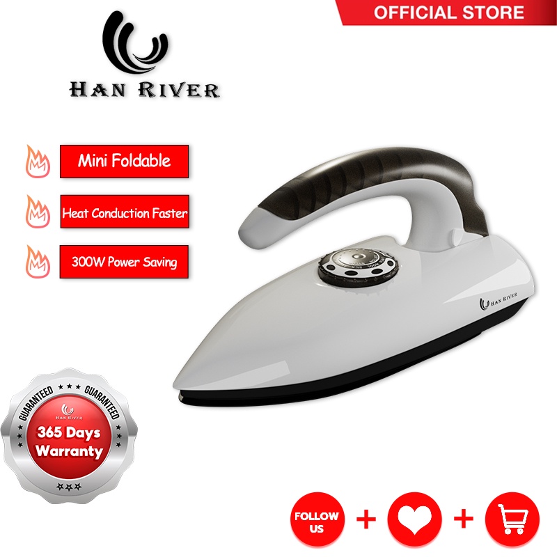 HAN RIVER Flat Iron HRYD01 Fold Flat Iron For Clothes Mini Travel