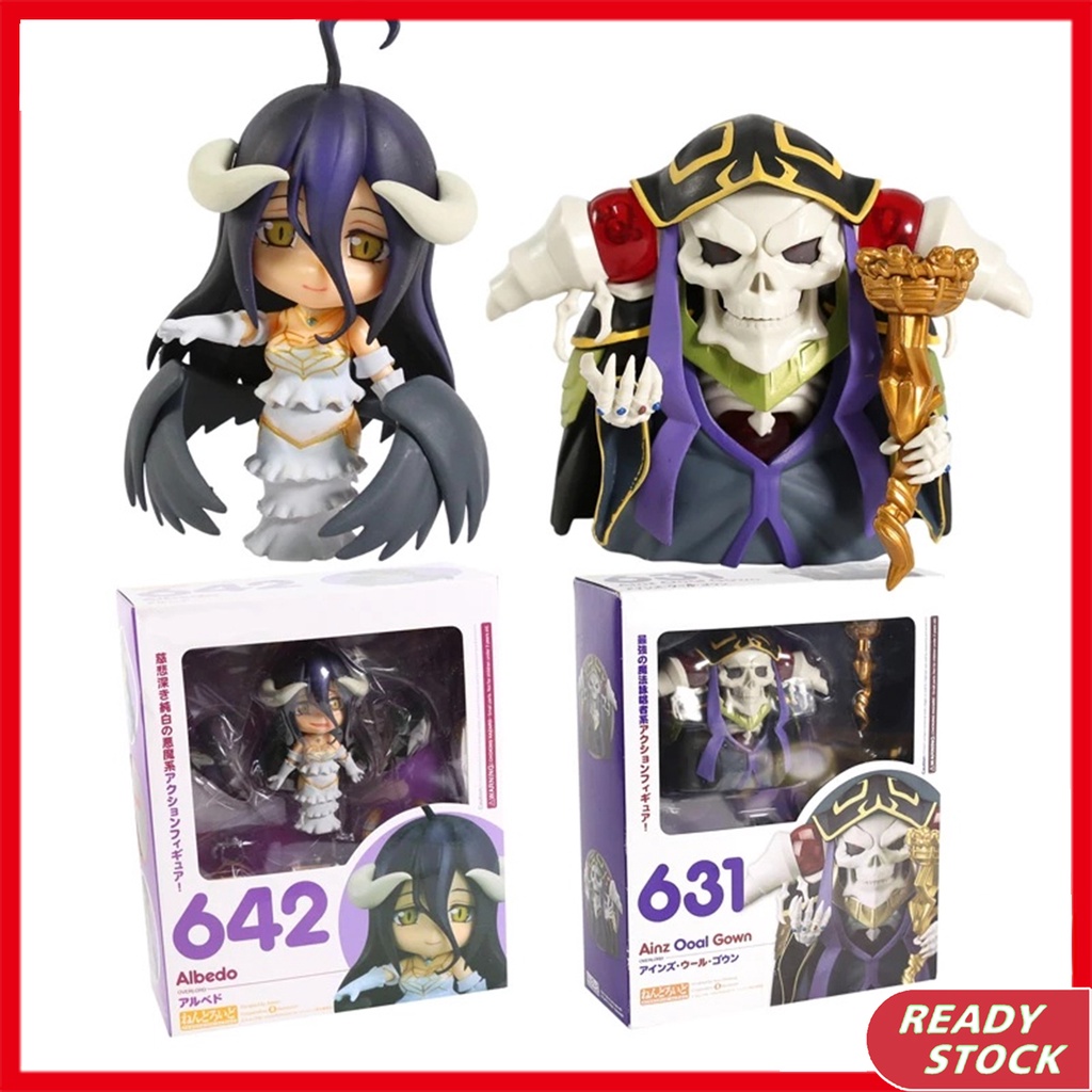 Anime Overlord Action Figure Ainz Ooal Gown 631 Albedo 642 Pvc Model Toys Birthday T