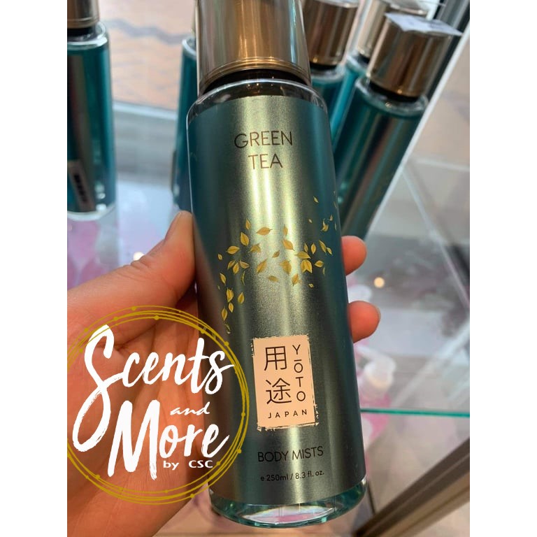 YOTO Green Tea Body Mist, 250 ml Shopee Philippines