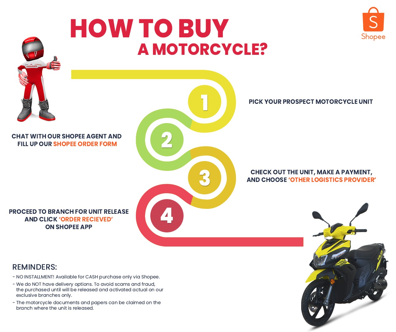 Mitsukoshi Motors Philippines, Online Shop Shopee Philippines