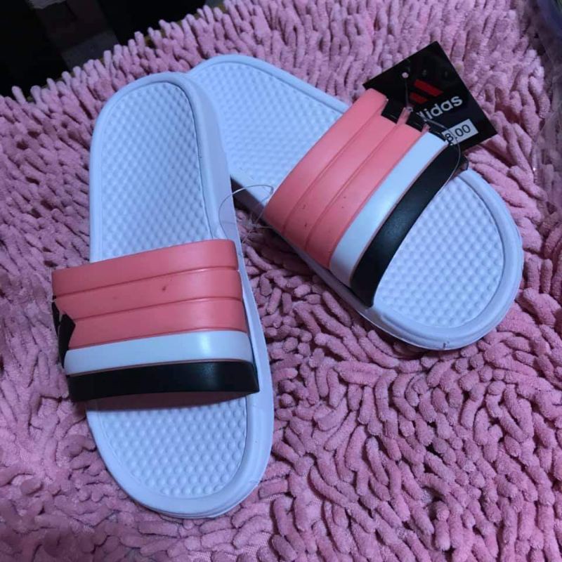 adidas light purple slides