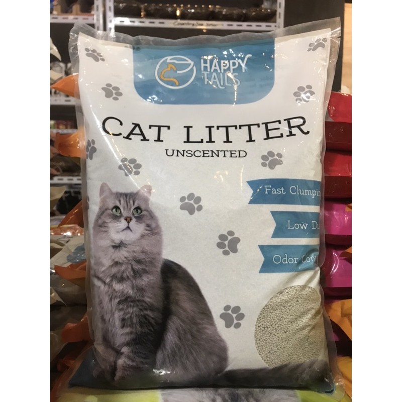 HAPPY TAILS CAT LITTER UNSCENTED SAND Shopee Philippines