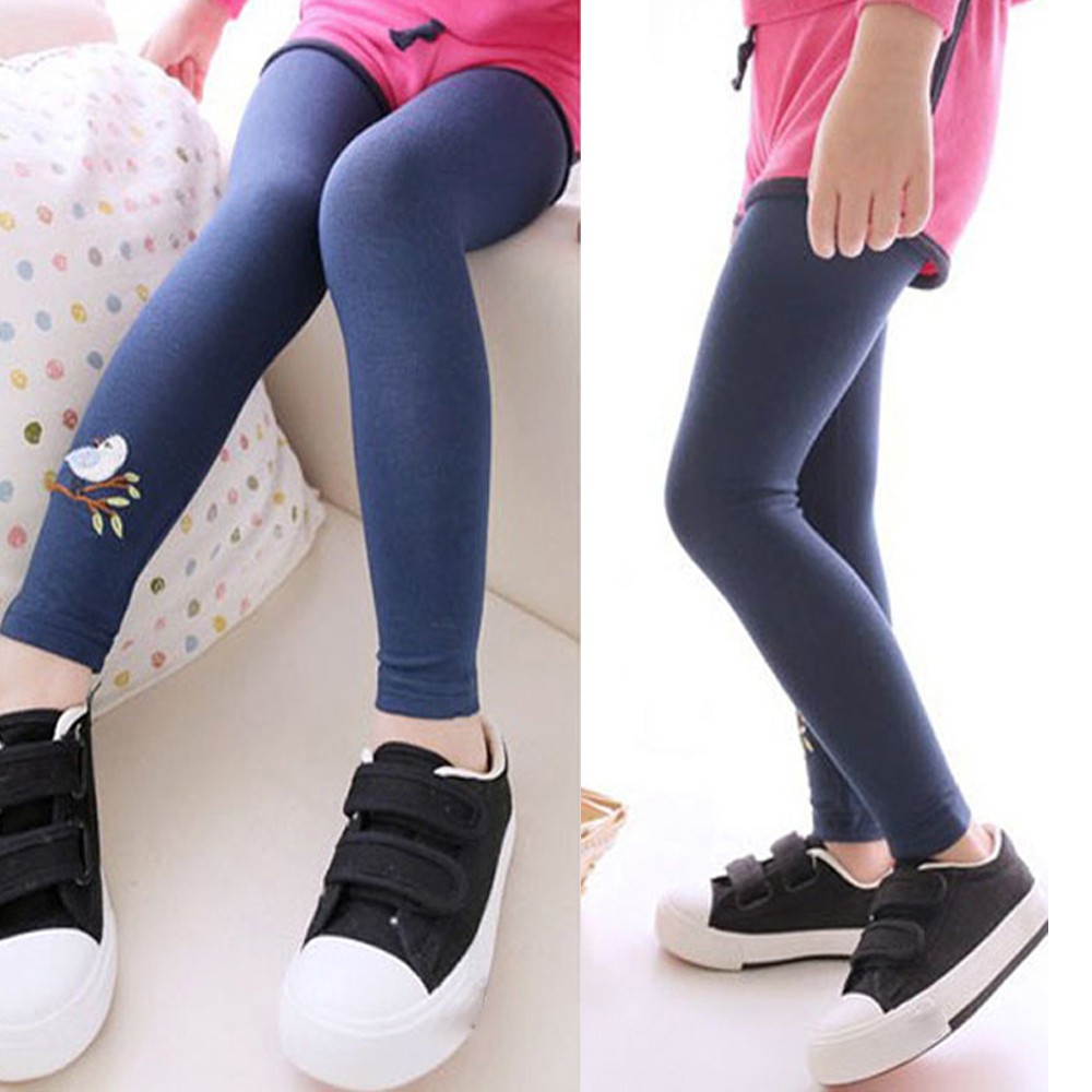 baby girl tights with printed shoes