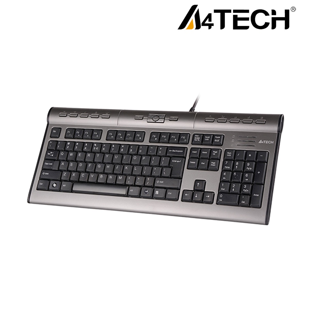 A4Tech Kls-7muu USB Multimedia Wired Keyboard | Shopee Philippines