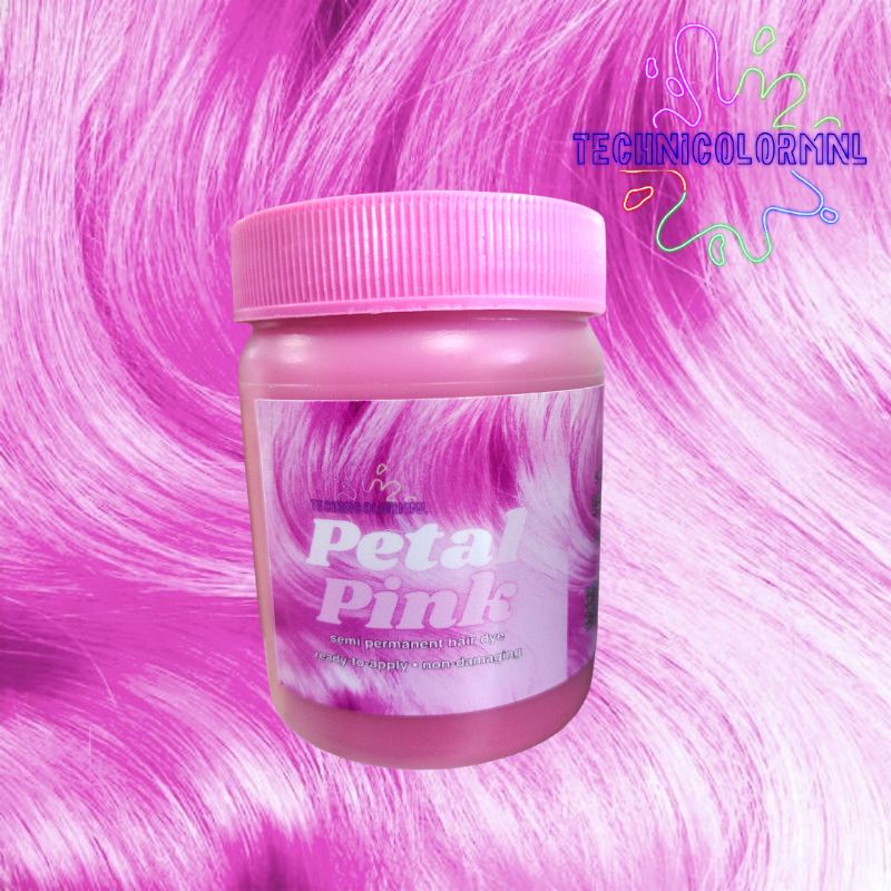Petal Pink 140ml Technicolor Hair Semi Permanent Hair Dye | Shopee  Philippines