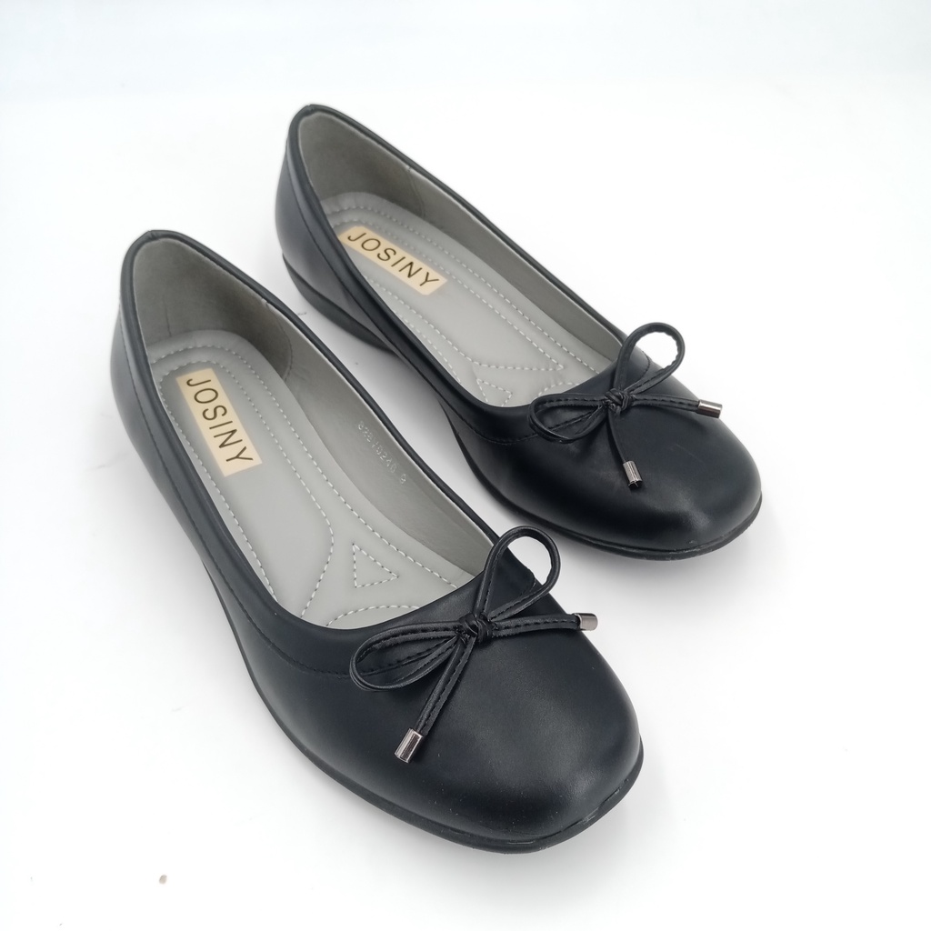 Josiny Shoes Marikina shoes For Women Flat Shoes Black School Shoes ...