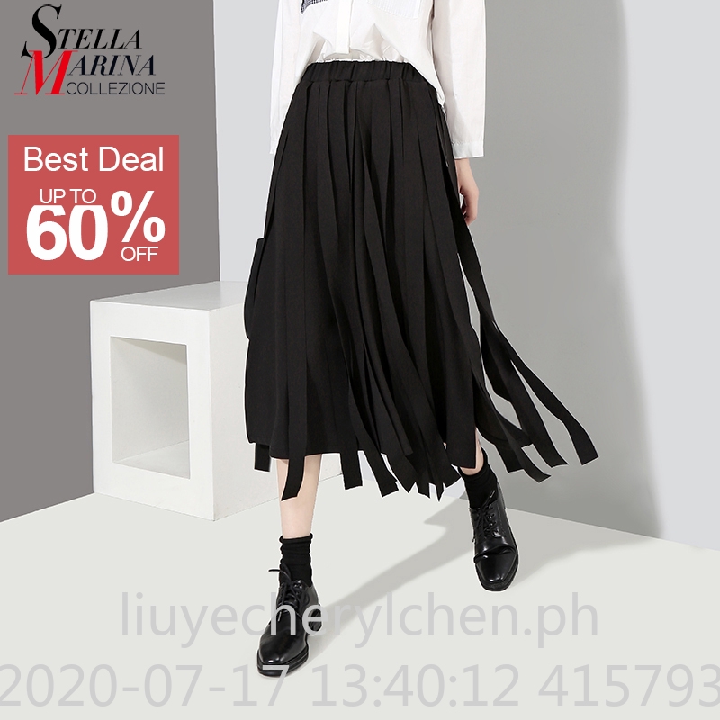 mid length casual skirts