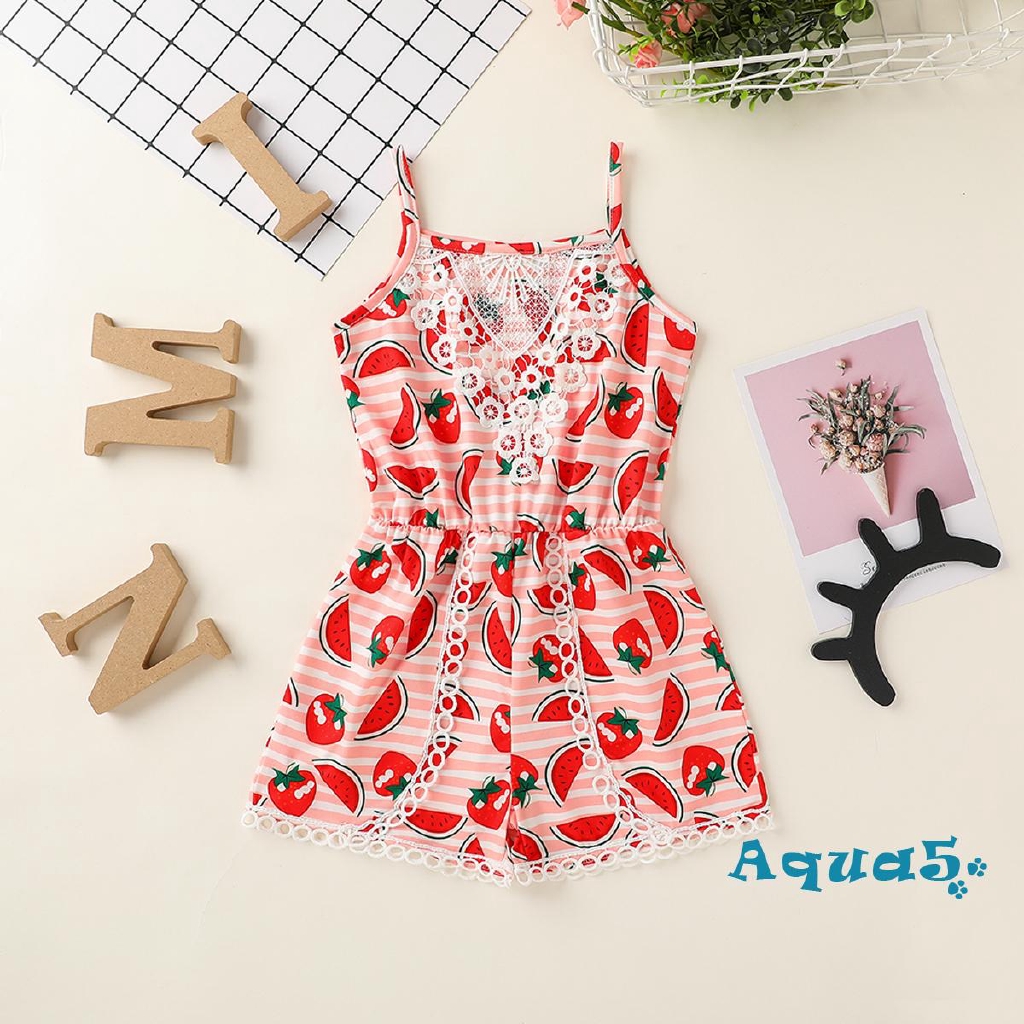 floral baby romper