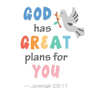 Kids Bible Verse Art Prints Scripture Posters Church Sunday School Decoration Christian Education Wall Art Canvas Painting Decor #5