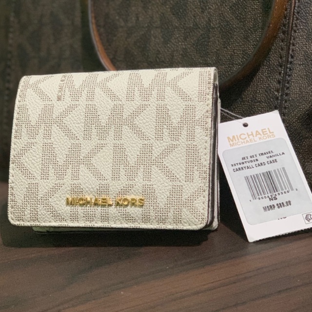 michael kors jet set carryall card case