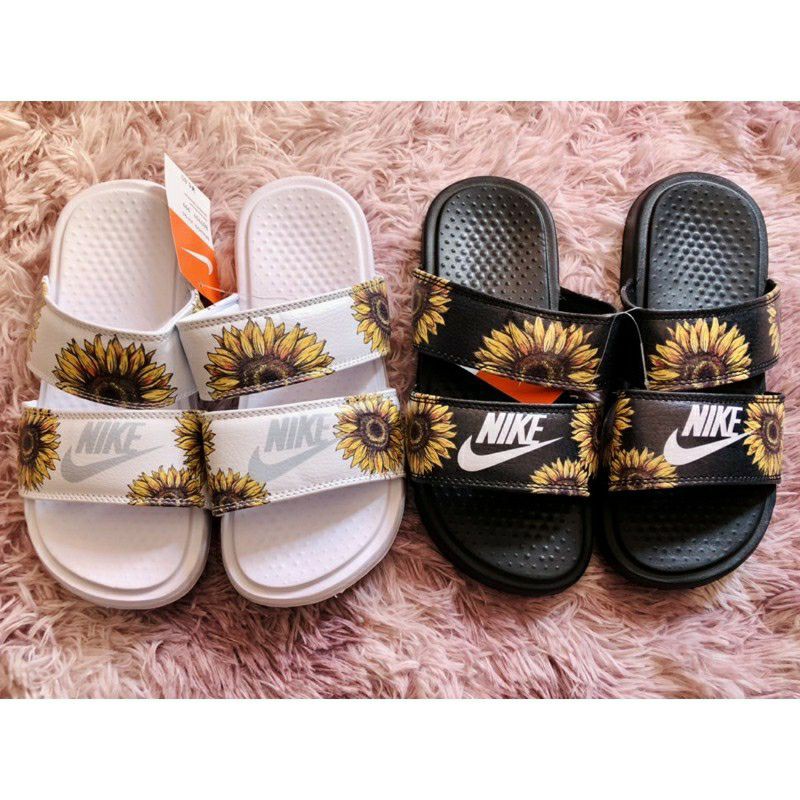 Nike sales slides sunflowers