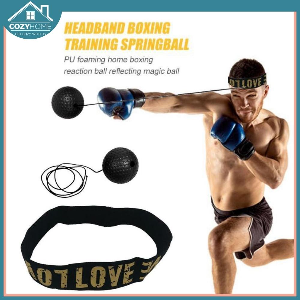 Boxen Training Ball Reflex Boxball Boxing Kopfband für Speed Fitness Punch Kampf