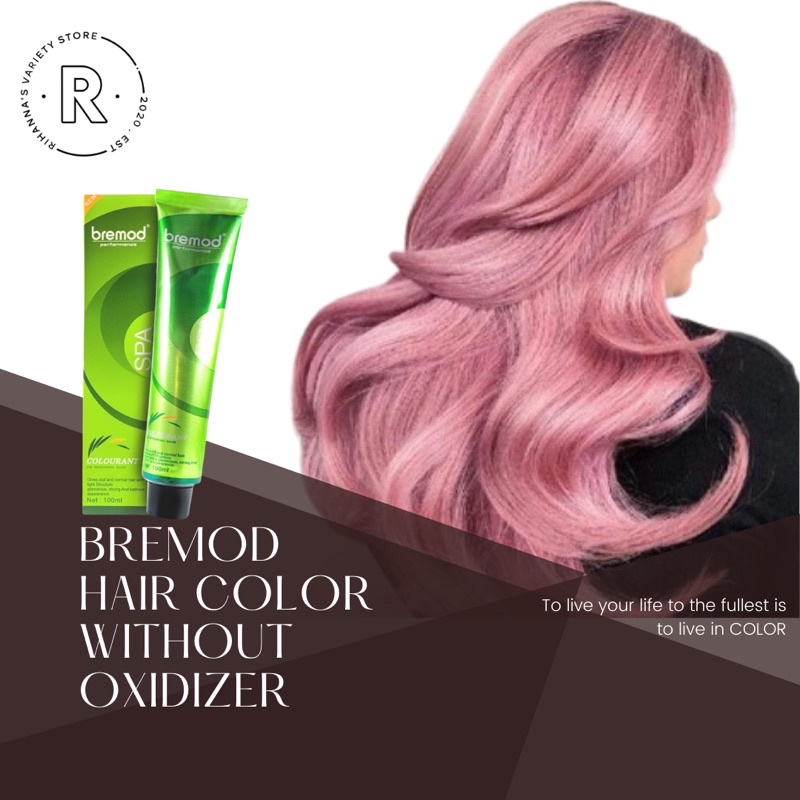 Bremod Hair Color 100ml Only Bremod Hair Dye New Colors Shopee