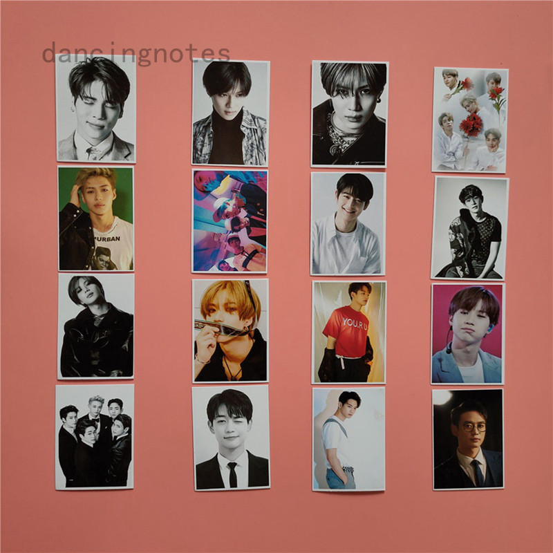 16pcs Set Kpop Shinee Self Made Paper Lomo Card Photo Card Shopee Philippines