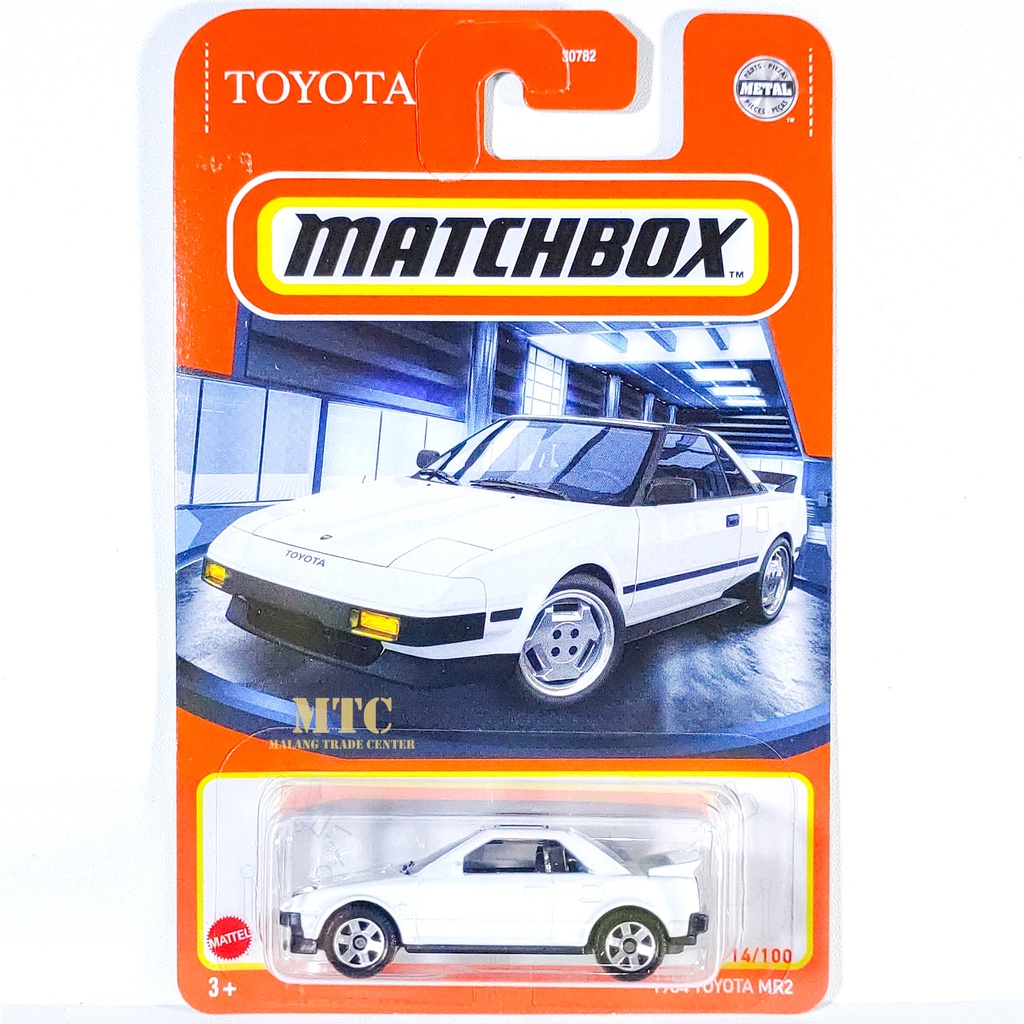 matchbox toyota mr2