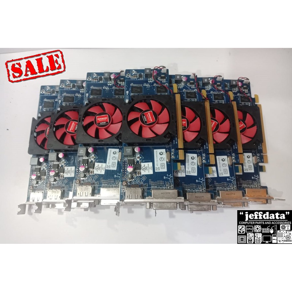 AMD Radeon HD 6000/7000 1 GB 64Bit GDDR3 Directx 11 Graphics Card for