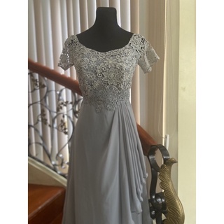 silver gown for principal sponsor