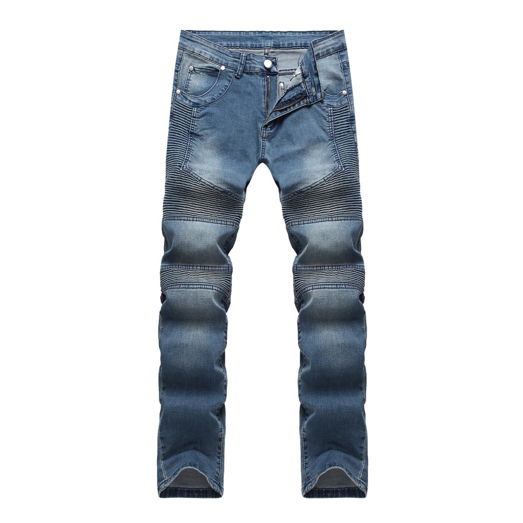 biker jeans ripped