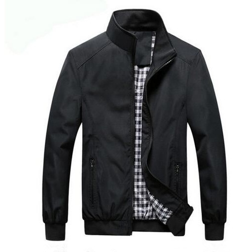 Men's zipper thin jacket business 