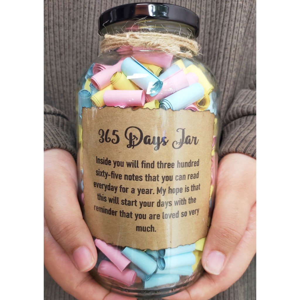 Messages In A Bottle The Love Jar 100 Reasons Why I Love You Jar 365 Days Jar Don T Order Here Shopee Philippines