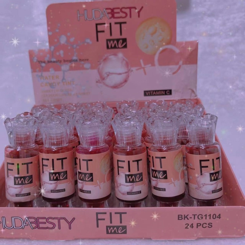 24 pcs lip tint set Korean Tint Water Candy Tint Cheek And Lip Tint